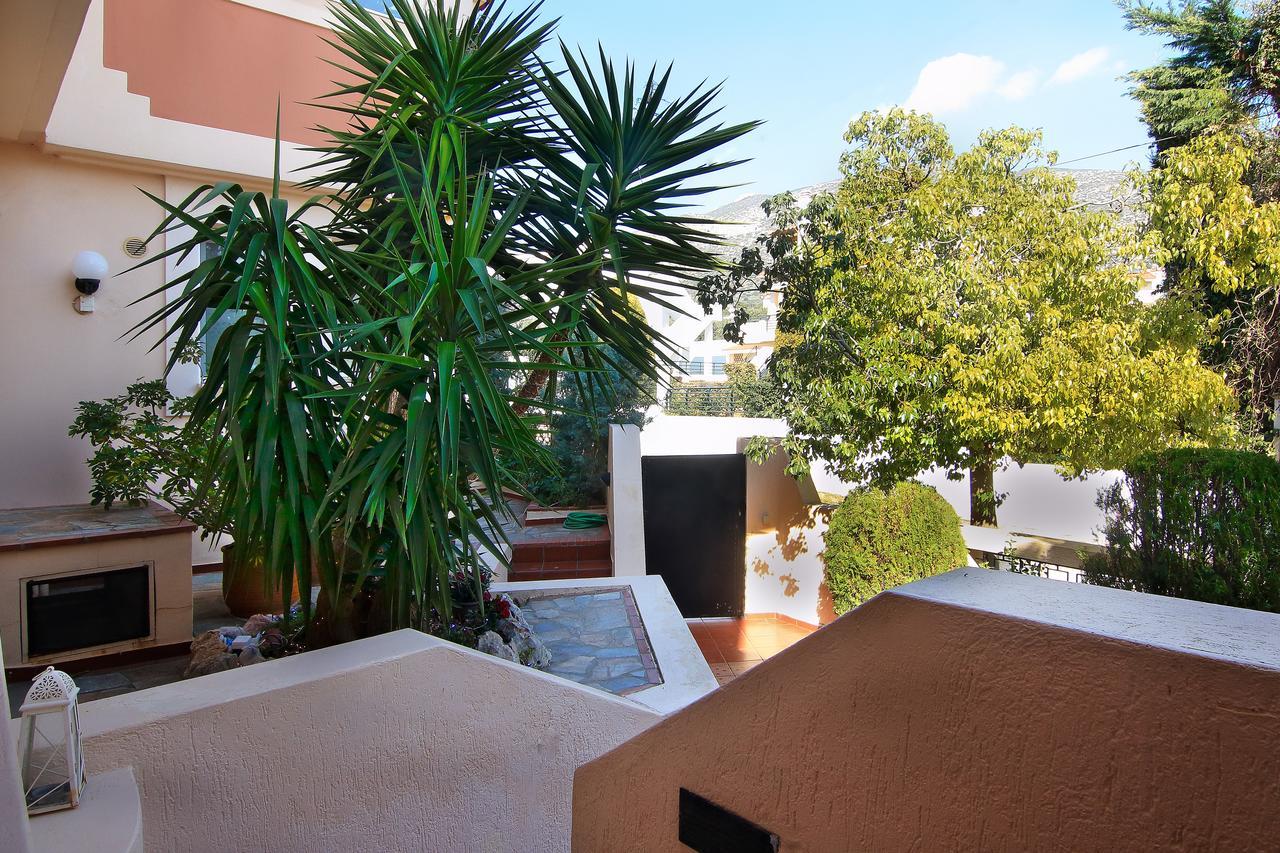 Villa Oasis Pool House By Ghh Lagonisi Esterno foto