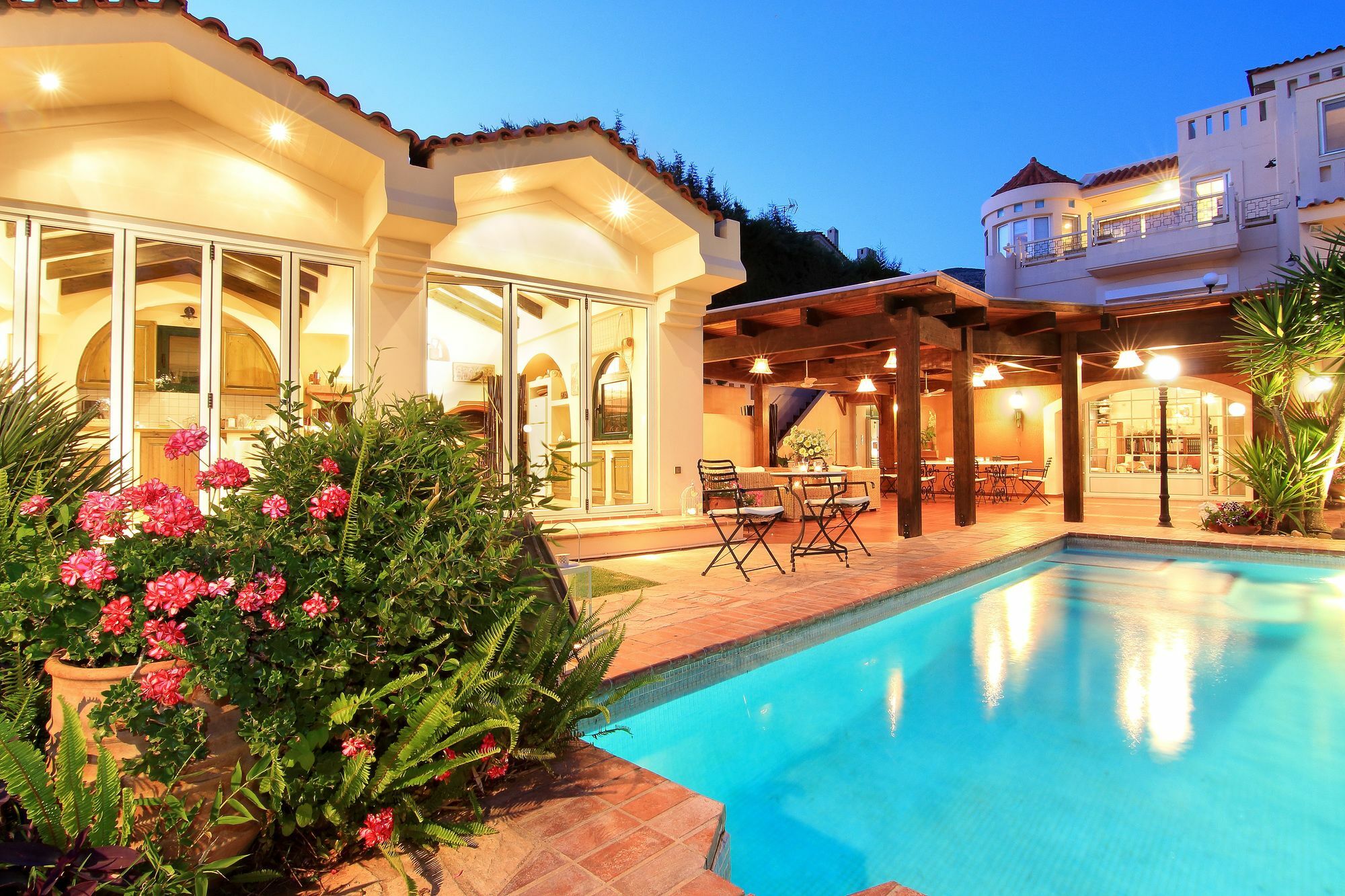 Villa Oasis Pool House By Ghh Lagonisi Esterno foto