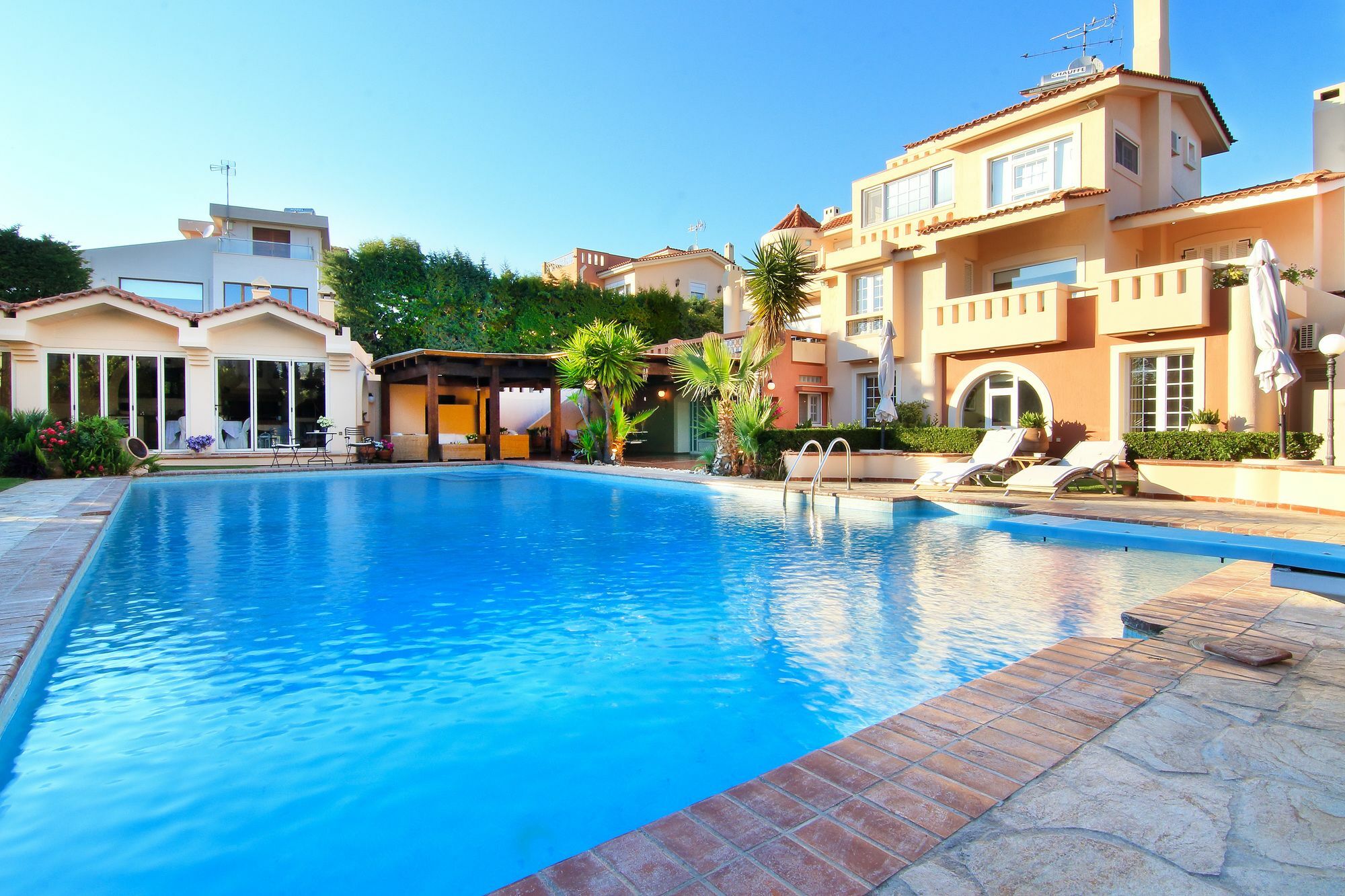 Villa Oasis Pool House By Ghh Lagonisi Esterno foto