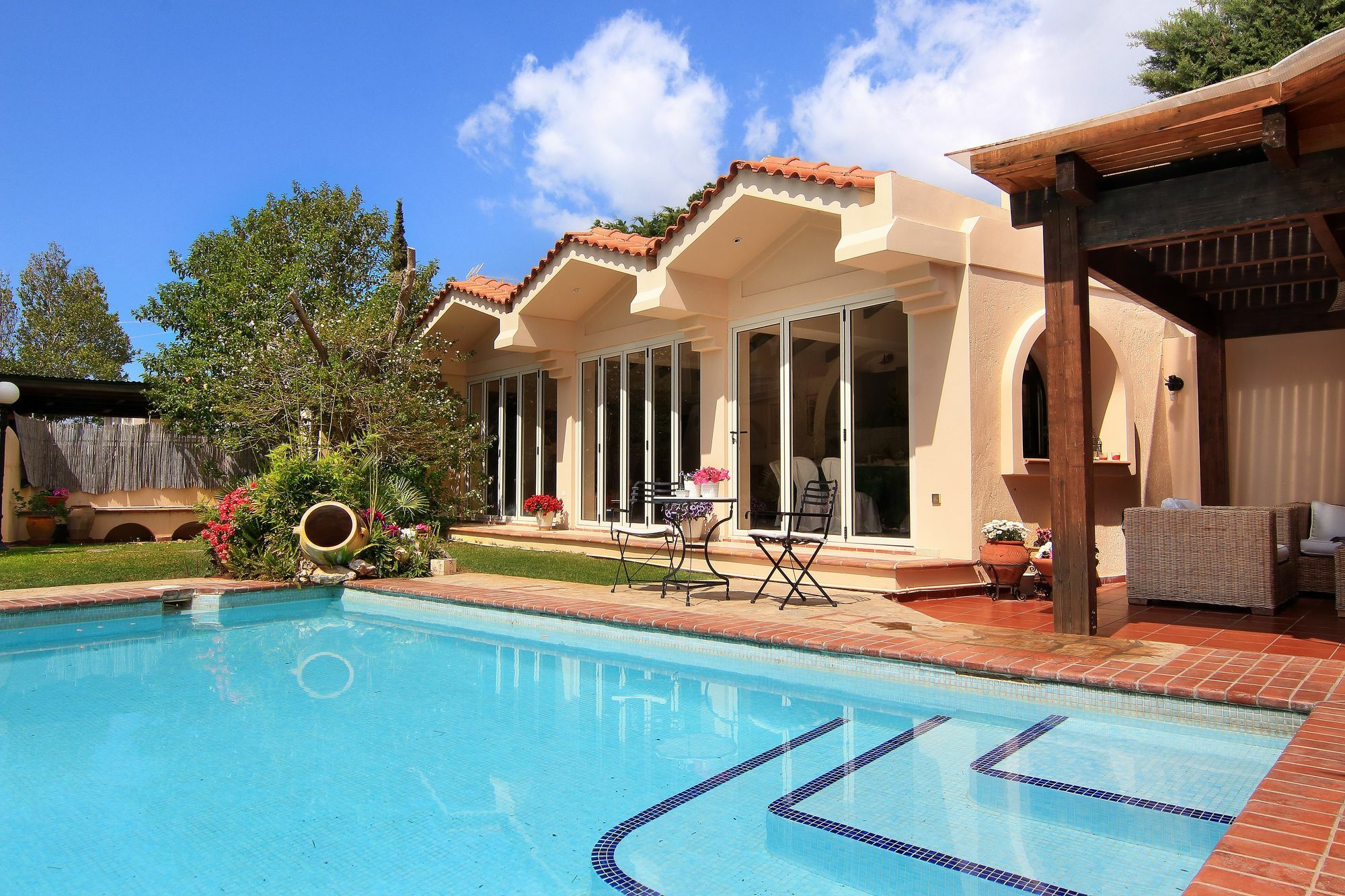 Villa Oasis Pool House By Ghh Lagonisi Esterno foto